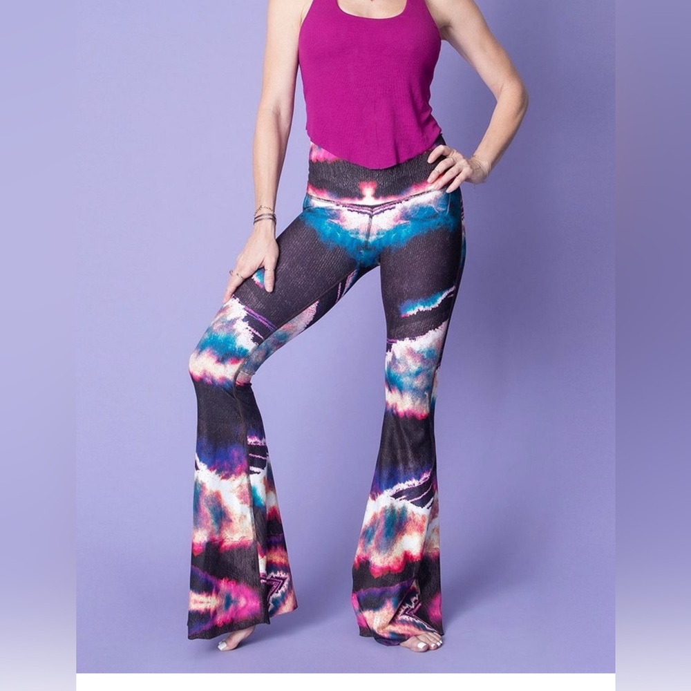 Niyama Sol Multicolor Tie-Dye Flare Pants